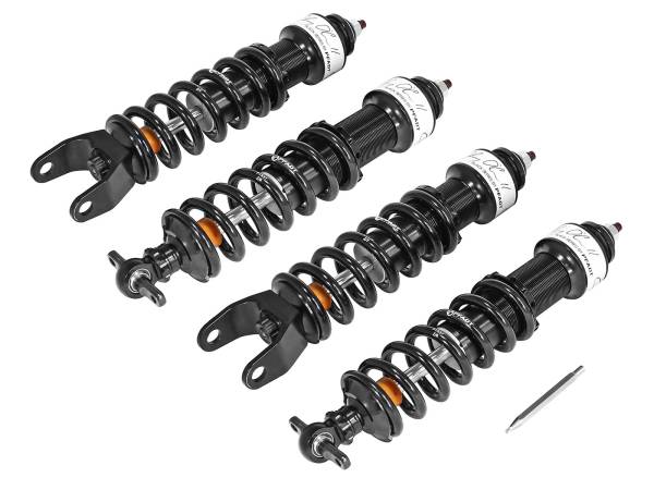 aFe Power - aFe CONTROL Johnny O Connell Black Series Single Adjustable Coilover System Chevrolet Corvette (C5/C6) 97-13 - 430-401003-J - Image 1