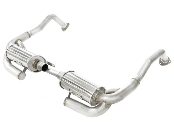 aFe Power - aFe Power MACH Force-Xp 2in to 2-1/2in Stainless Steel Cat-Back Exhaust System Porsche Boxster S (987.1) 05-08 H6-3.4L - 49-36411 - Image 1