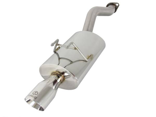 aFe Power - aFe Power Takeda 2-1/2in 304 Stainless Steel Axle-Back Exhaust System Honda Civic 12-15 L4-1.8L - 49-36603 - Image 1