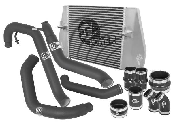 aFe Power - aFe Power BladeRunner GT Series Intercooler Kit w/ Tubes Black Ford F-150 13-14 V6-3.5L (tt) - 46-20162-B - Image 1
