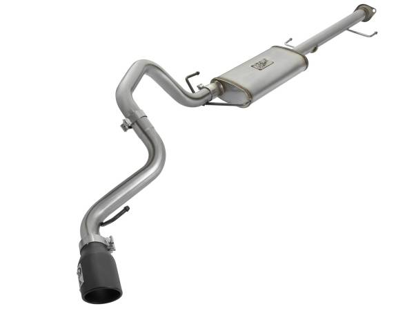 aFe Power - aFe Power MACH Force-Xp 2-1/2in 409 Stainless Steel Cat-Back Exhaust System w/Black Tip Toyota FJ Cruiser 07-18 V6-4.0L - 49-46027-B - Image 1