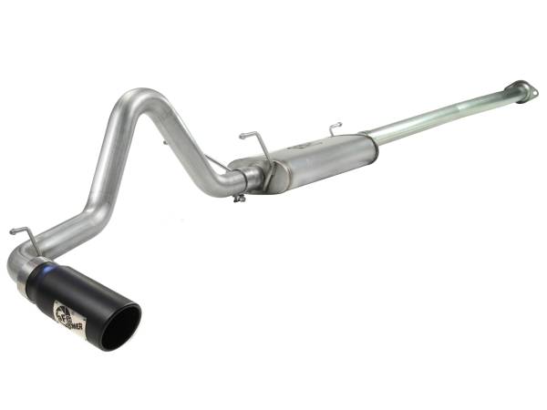 aFe Power - aFe Power MACH Force-Xp 2-1/2 IN 409 Stainless Steel Cat-Back Exhaust System w/Black Tip Toyota Tacoma 13-15 V6-4.0L - 49-46021-B - Image 1