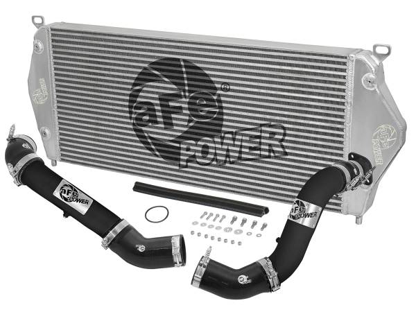 aFe Power - aFe Power BladeRunner GT Series Intercooler Kit w/ Tubes Black Nissan Titan XD 16-19 V8-5.0L (td) - 46-20282-B - Image 1