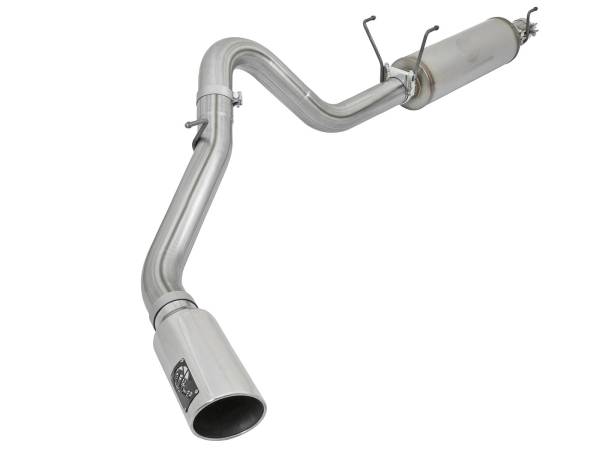 aFe Power - aFe Power MACH Force-Xp 4 IN 409 Stainless Steel Cat-Back Exhaust System w/ Polished Tip RAM 2500 / Power Wagon / 3500 14-22 V8-6.4L HEMI - 49-42056-P - Image 1