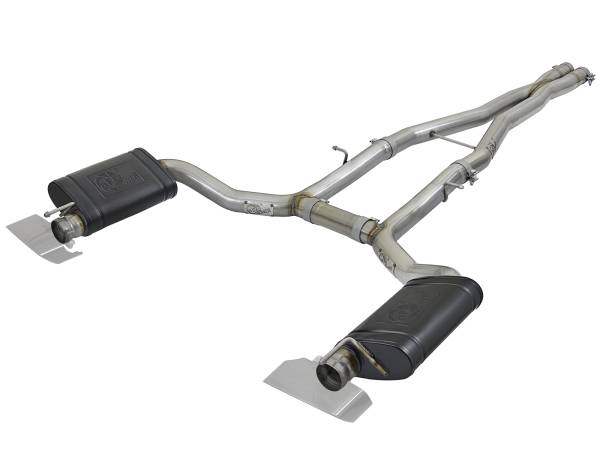 aFe Power - aFe Power MACH Force-Xp 304 Stainless Steel Cat-Back Exhaust System Dodge Challenger 15-16 V8-5.7L - 49-32060 - Image 1