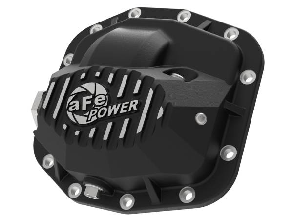 aFe Power - aFe Power Pro Series Front Differential Cover Black Jeep Wrangler (JL) 18-23 L4-2.0L (t)/ V6-3.6L (Dana M186) - 46-71010B - Image 1