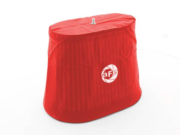 aFe Power - aFe POWER Magnum SHIELD Pre-Filter For use with skus 11/14/71-10093 - Red - 28-10162 - Image 1