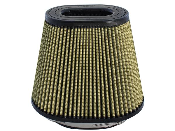 aFe Power - aFe Power Magnum FORCE Intake Replacement Air Filter w/ Pro GUARD 7 Media (5-1/4x7) IN F x (6-3/8x10) IN B x (4-1/2x6-3/4) IN T (Inverted) x 8 IN H - 72-91070 - Image 1