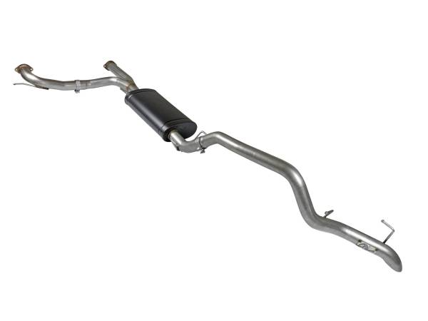 aFe Power - aFe Power MACH Force-Xp 3 IN 304 Stainless Steel Cat-Back High Tuck Exhaust System Nissan Patrol (Y62) 10-19 V8-5.6L (400 hp) VK56VD - 49-36120 - Image 1