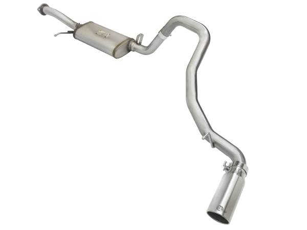 aFe Power - aFe Power MACH Force-Xp 2-1/2in 304 Stainless Steel Cat-Back Exhaust System w/Polished Tip Nissan Patrol (Y61) 01-19 L6-4.8L - 49-36115-P - Image 1