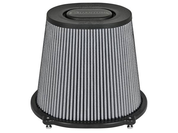 aFe Power - aFe Power QUANTUM Intake Replacement Air Filter w/ Pro DRY S Media 5 IN F x (10x8-3/4) IN B x (6-3/4x5-1/2) IN T x 8 IN H - 21-90103 - Image 1