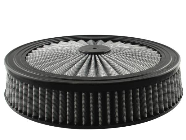 aFe Power - aFe Power Magnum FLOW T.O.P. Universal Round Racing Air Filter w/ Pro DRY S Media 14 IN OD x 3 IN H - 18-31423 - Image 1