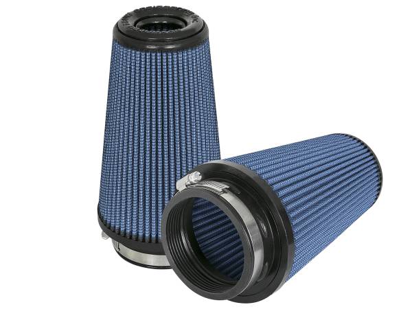 aFe Power - aFe Power Magnum FORCE Intake Replacement Air Filter w/ Pro 5R Media (Pair) 3-1/2 IN F x 5 IN B x 3-1/2 IN T (Inverted) x 8 IN H - 24-91117-MA - Image 1
