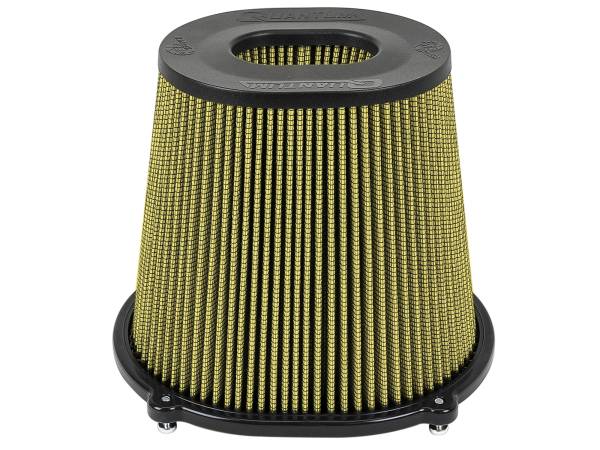 aFe Power - aFe Power QUANTUM Intake Replacement Air Filter w/ Pro GUARD 7 Media 5 IN F x (10x8-3/4) IN B x (6-3/4x5-1/2) T (Inverted) x 8 IN H - 72-91132 - Image 1
