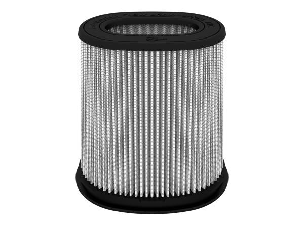 aFe Power - aFe Power Momentum Intake Replacement Air Filter w/ Pro DRY S Media (6x4) IN F x (8-1/4x6-1/4) IN B x (7-1/4x5) IN T (Inverted) x 9 IN H - 21-91105 - Image 1