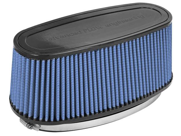 aFe Power - aFe Power Magnum FORCE Intake Replacement Air Filter w/ Pro 5R Media (11-3/8x4) IN F x (14x5-1/2) IN B x (12x3-1/2) IN T x 5 IN H - 24-90087 - Image 1
