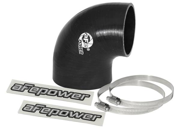 aFe Power - aFe Power Magnum FORCE Cold Air Intake System Spare Parts Kit (3-1/2 IN ID to 3 IN ID x 90 Deg.) Elbow Reducing Coupler - Black - 59-00072 - Image 1