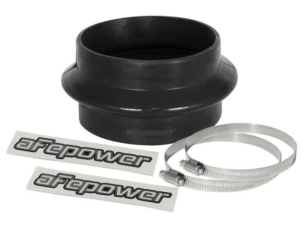 aFe Power - aFe Power Magnum FORCE Cold Air Intake System Spare Parts Kit (4 IN ID x 2-1/2 IN L) Straight Bellow-Coupler - Black - 59-00071 - Image 1