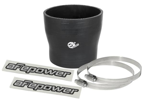 aFe Power - aFe Power Magnum FORCE Cold Air Intake System Spare Parts Kit (4 IN ID to 3-1/2 IN ID x 3-1/2 IN L) Straight Reducing Coupler - Black - 59-00083 - Image 1