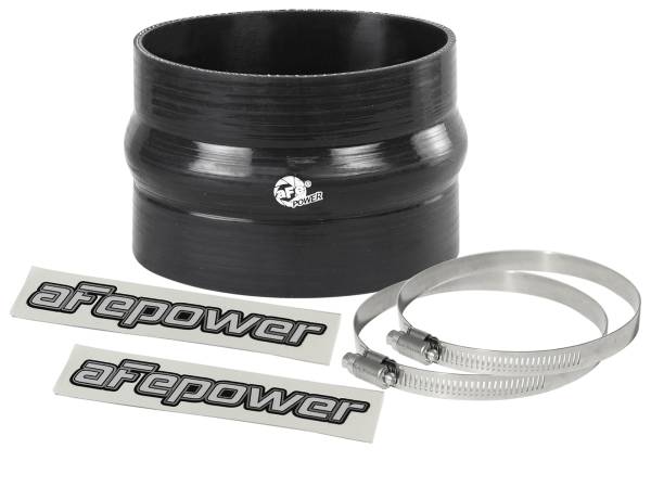 aFe Power - aFe Power Magnum FORCE Cold Air Intake System Spare Parts Kit (4-1/8 IN ID x 3 IN L) Straight Coupler - Black - 59-00093 - Image 1
