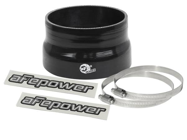 aFe Power - aFe Power Magnum FORCE Cold Air Intake System Spare Parts Kit (4-1/4 IN ID to 3-3/4 IN ID x 2-1/4 IN L) Straight Reducing Coupler - Black - 59-00091 - Image 1