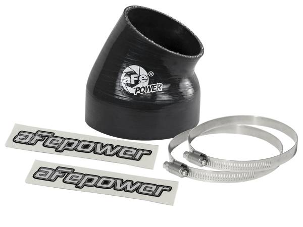 aFe Power - aFe Power Magnum FORCE Cold Air Intake System Spare Parts Kit (4 IN ID x 30 Deg.) Elbow Coupler - Black - 59-00097 - Image 1