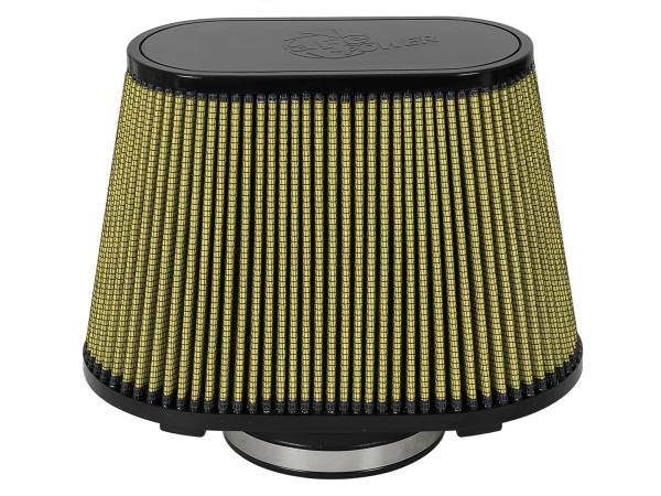 aFe Power - aFe Power Magnum FORCE Intake Replacement Air Filter w/ Pro GUARD 7 Media 5 IN F x (11x6-1/2) IN B x (8-1/2x4) IN T x 7-1/2 IN H - 72-90108 - Image 1