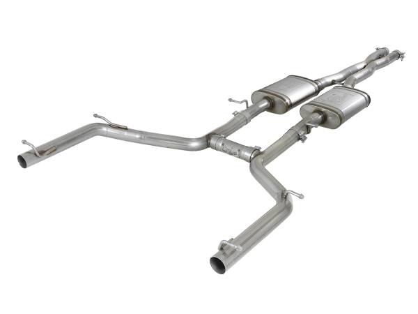 aFe Power - aFe Power MACH Force-Xp 2-1/2 IN 304 Stainless Steel Cat-Back Exhaust System Dodge Challenger 15-23 V6-3.6L - 49-32067 - Image 1