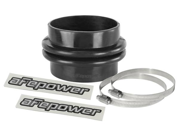 aFe Power - aFe Power Magnum FORCE Cold Air Intake System Spare Parts Kit (3-1/4 IN ID x 2-1/2 IN L) Straight Bellow-Coupler - Black - 59-00100 - Image 1