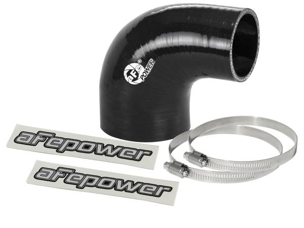 aFe Power - aFe Power Magnum FORCE Cold Air Intake System Spare Parts Kit (2-3/4 IN ID to 2 IN ID x 90 Deg.) Elbow Reducing Coupler - Black - 59-00102 - Image 1
