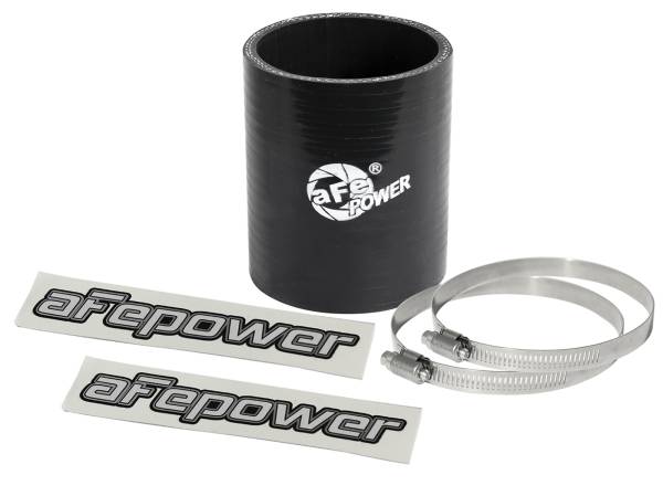 aFe Power - aFe Power Magnum FORCE Cold Air Intake System Spare Parts Kit (2-1/4 IN ID x 3 IN L) Straight Coupler - Black - 59-00104 - Image 1