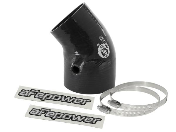 aFe Power - aFe Power Magnum FORCE Cold Air Intake System Spare Parts Kit (3-1/4 IN ID to 2-13/16 IN ID x 40 Deg.) Elbow Reducing Coupler - Black - 59-00105 - Image 1