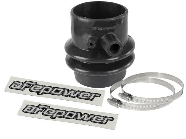 aFe Power - aFe Power Magnum FORCE Cold Air Intake System Spare Parts Kit (3-1/4 IN ID x 4-1/2 IN L) Straight Bellow-Coupler - Black - 59-00110 - Image 1