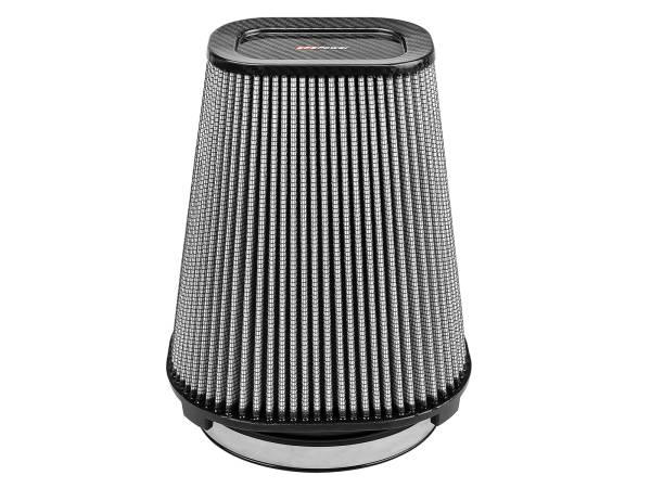 aFe Power - aFe Power Track Series Intake Replacement Air Filter w/ Pro DRY S Media - Carbon Fiber top - 21-90110-CF - Image 1