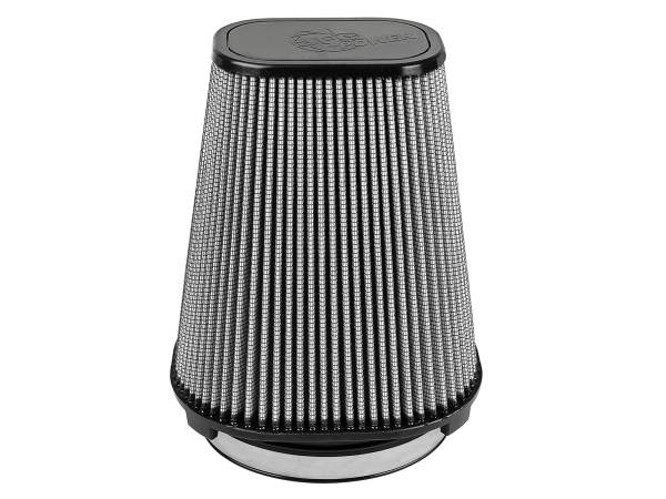 aFe Power - aFe Power Magnum FORCE Intake Replacement Air Filter w/ Pro DRY S Media (7-1/2x5-1/2) IN F x (9x7) IN B x (5-3/4x3-3/4) IN T x 10 IN H - 21-90110 - Image 1