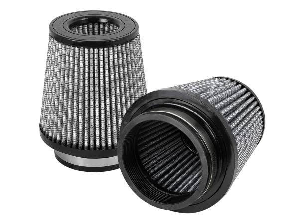 aFe Power - aFe Power Magnum FORCE Intake Replacement Air Filter w/ Pro DRY S Media (Pair) 4 IN F x 6 IN B x 4-1/2 IN T (Inverted) x 6 IN H - 21-91020-MA - Image 1