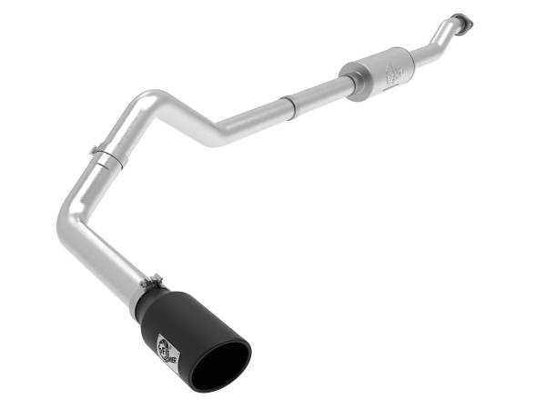 aFe Power - aFe Power Vulcan Series 3-1/2 IN 304 Stainless Steel Cat-Back Exhaust System Black Ford Transit Models 15-19 V6-3.5L (tt) - 49-33112-B - Image 1