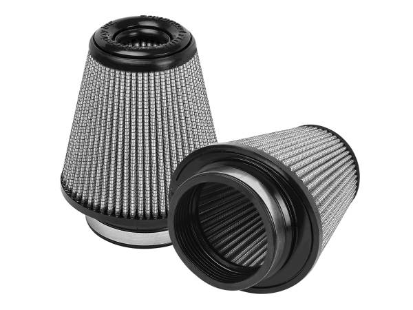 aFe Power - aFe Power Magnum FORCE Intake Replacement Air Filter w/ Pro DRY S Media (Pair) 3-1/2 IN F x (5-3/4x5) IN B x 3-1/2 IN T (Inverted) x 6 IN H - 21-91145-MA - Image 1
