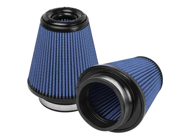 aFe Power - aFe Power Magnum FORCE Intake Replacement Air Filter w/ Pro 5R Media (Pair) 3-1/2 IN F x (5-3/4x5) IN B x 3-1/2 IN T (Inverted) x 6 IN H - 24-91145-MA - Image 1