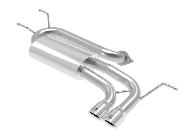 aFe Power - aFe Power Takeda 2-1/2 IN 304 Stainless Steel Axle-Back Exhaust w/ Polished Tip Mazda MX-5 Miata (ND) 16-23 L4-2.0L - 49-37004-P - Image 1