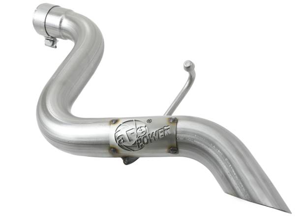 aFe Power - aFe Power MACH Force-Xp 409 Stainless Steel Axle-Back Exhaust System w/No Tip Jeep Wrangler (JL) 18-23 L4-2.0L (t)/V6-3.6L - 49-48070-1 - Image 1