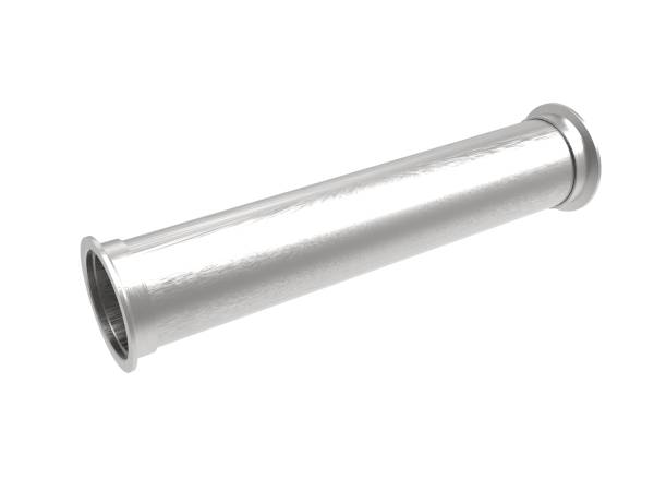 aFe Power - aFe Power MACH Force-Xp 304 Stainless Steel Resonator Delete Pipe 3 IN Inlet/Outlet x 3 IN Dia. x 16 IN Overall Length - 49M10005 - Image 1