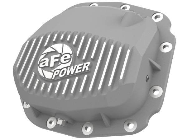 aFe Power - aFe Power Street Series Rear Differential Cover Raw w/ Machined Fins Ford F-150 15-23 (Super 8.8-12) - 46-71180A - Image 1