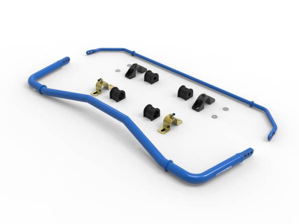 aFe Power - aFe CONTROL Front and Rear Sway Bar Set Blue Mazda MX-5 Miata (ND) 16-23 L4-2.0L/FIAT 124 Spider 17-20 L4-1.4L (t) - 440-751001-L - Image 1