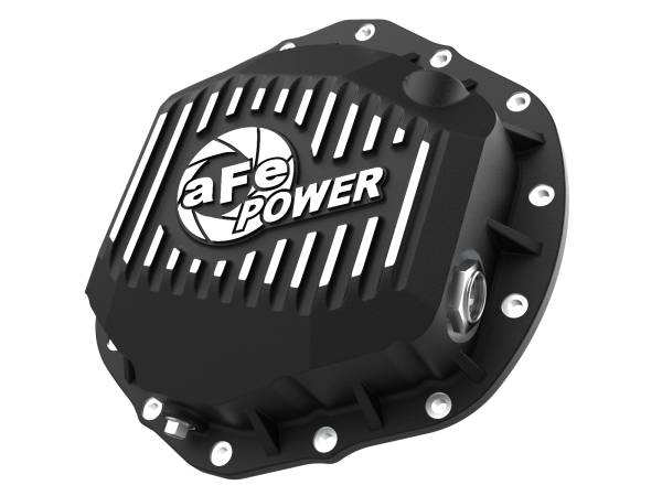 aFe Power - aFe Power Pro Series Rear Differential Cover Black w/ Machined Fins Dodge Trucks 19-23 L6/V8 (AAM 11.5/11.8/12.0-14) - 46-71150B - Image 1