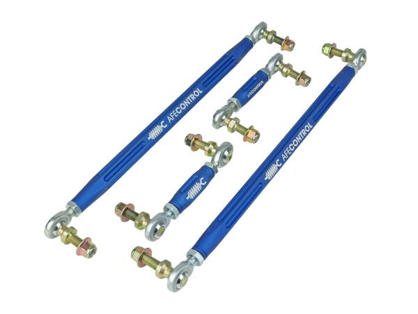 aFe Power - aFe CONTROL Adjustable End Link Set Blue Toyota GR Supra (A90) 20-23 L6-3.0L (t) - 442-721001-L - Image 1