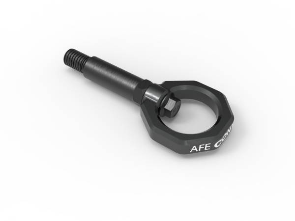 aFe Power - aFe CONTROL Front Tow Hook Gray BMW F-Chassis 2/3/4/M - 450-502001-G - Image 1