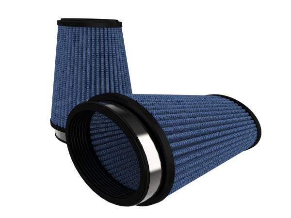 aFe Power - aFe Power Magnum FORCE Intake Replacement Air Filter w/ Pro 5R Media (3x4-3/4) IN F (4x5-3/4) IN B (2-1/2x4-1/4) IN T x 6 IN H - 24-90054-MA - Image 1