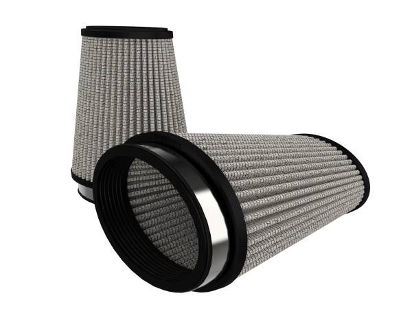 aFe Power - aFe Power Magnum FORCE Intake Replacement Air Filter w/ Pro DRY S Media (3x4-3/4) IN F (4x5-3/4) IN B (2-1/2x4-1/4) IN T x 6 IN H - 21-90054-MA - Image 1