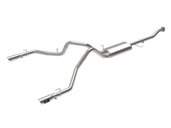 aFe Power - aFe Power Vulcan Series 3 IN 304 Stainless Steel Cat-Back Exhaust System w/Polished Tip Ford F-150 15-20 V8-5.0L - 49-33130-P - Image 1